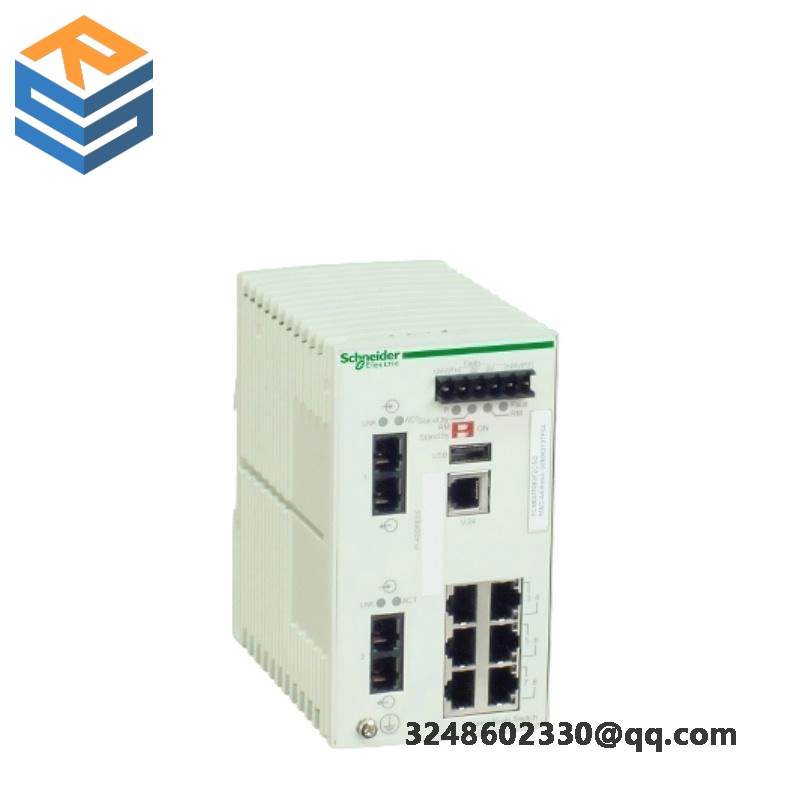 Schneider TCSESM083F2CU0 Switch, 8 Ports