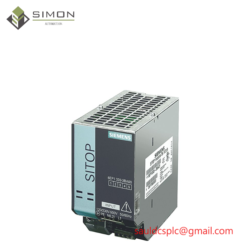 SIEMENS 6EP1 333-3BA00 power supply input