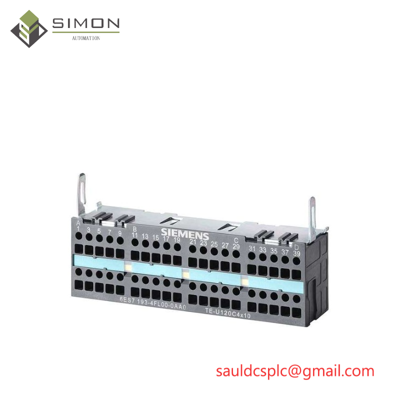 SIEMENS 6ES7193-4FL00-0AA0 Add-on terminal 3-wire