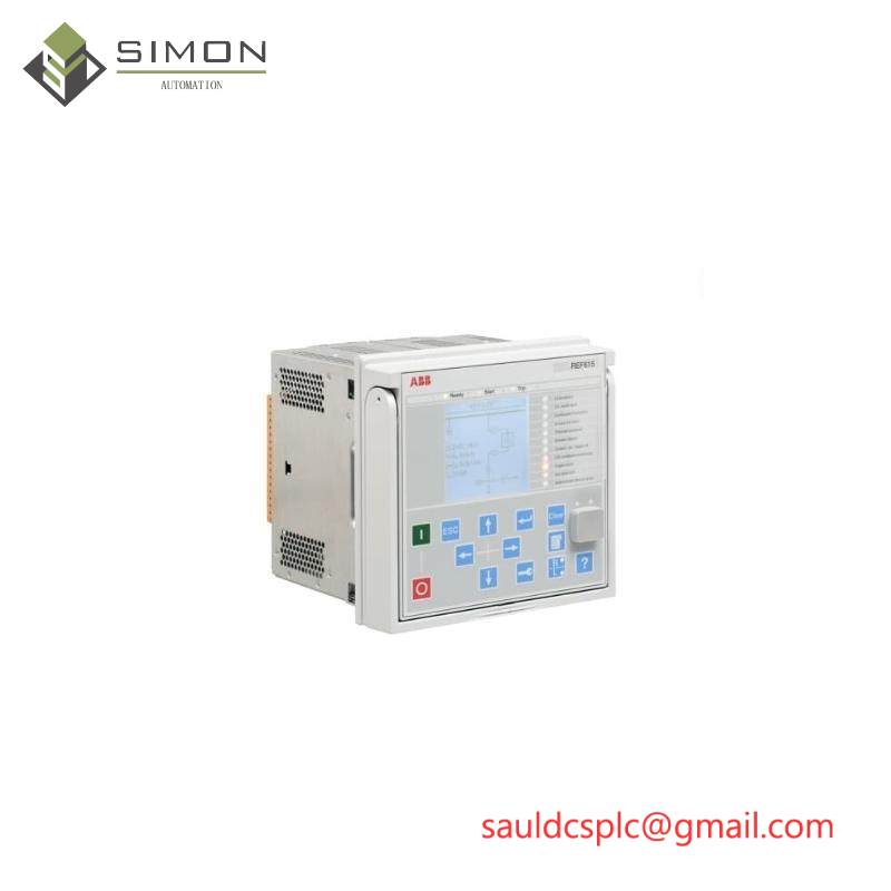 ABB REF615-C dedicated feeder relay perfectly aligned