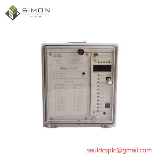 ABB SPAJ142C RS611006-AA Overcurrent and earth-fault relay