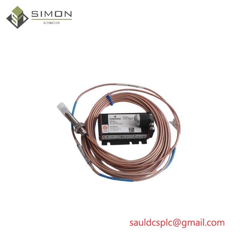 Emerson PR6424/01 CS CON021 Eddy Current Sensor