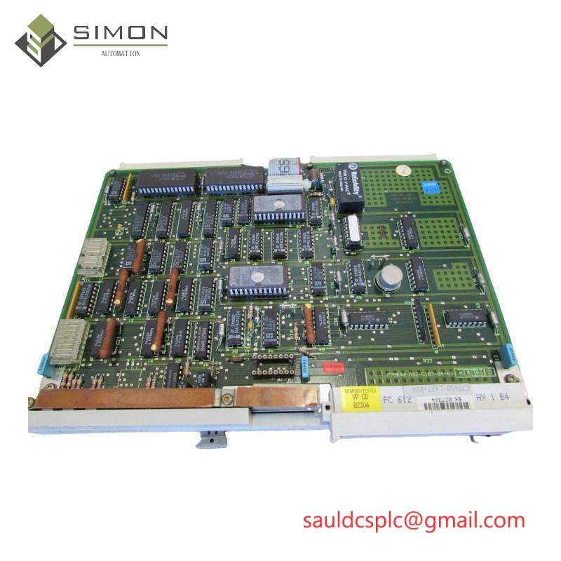 Siemens 6DS1200-8BA Enable Bus Module