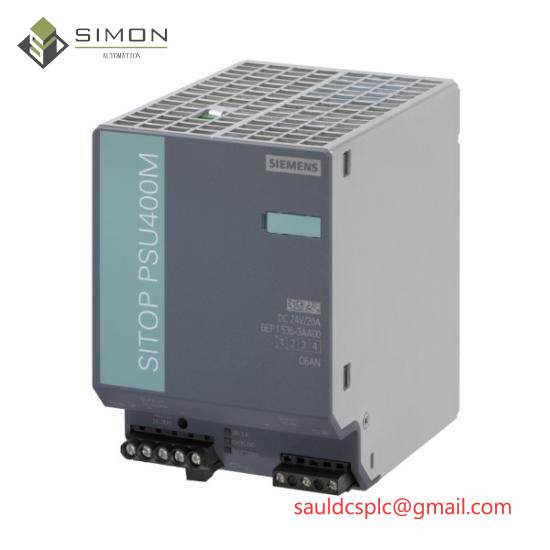 SIEMENS 6EP1536-3AA10 power supply input