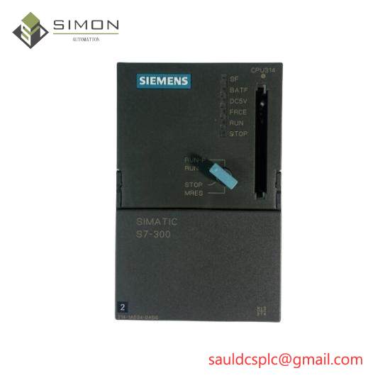 Siemens 6ES7 314-1AE04-0AB0  CPU 314 Central Processing Unit