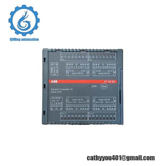 ABB 07DI92 WT92 GJR5252400R4101 Digital I/O module