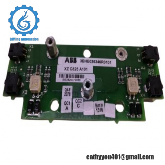 ABB 3BHE036346R0101 XZ C825 A101 Card