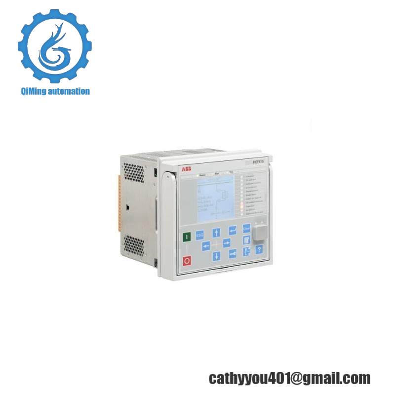 ABB REF615-C dedicated feeder relay perfectly aligned