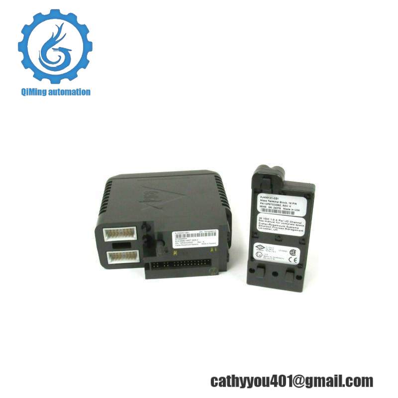 EMERSON KJ3222X1-BA1 12P2532X092 VE4003S2B3 INPUT MODULE 8 CHANNEL