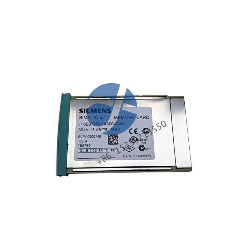 SIEMENS 6ES7952-1AS00-0AA0 MEMORY RAM CARD