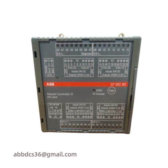 07DC92 GJR5252200R0101  Digital I/O Module  ABB