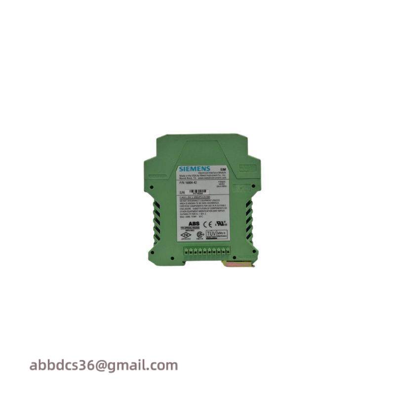 SIEMENS 16804-42 EIM ELECTRICAL INTERFACE MODULE