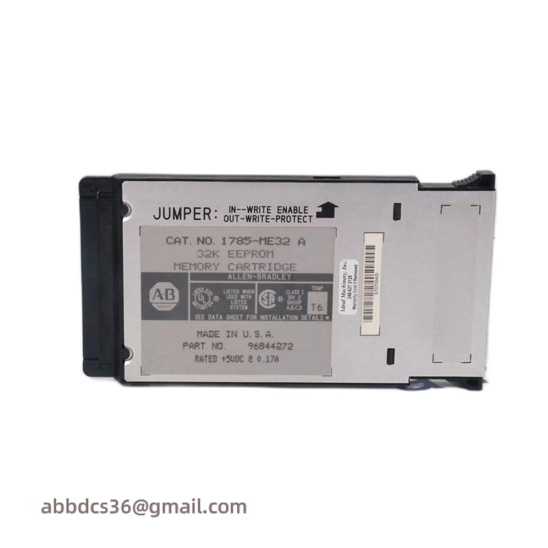 AB 1785-ME32 EEPROM Memory Cartridge - 32K