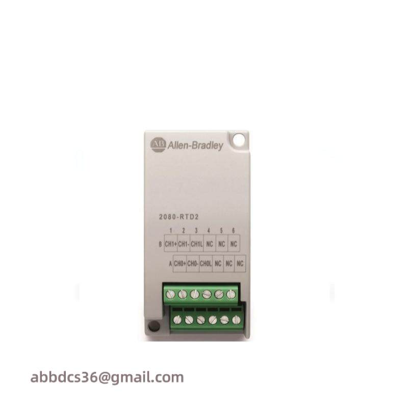 AB 2080-RTD2 Resistance Thermometer Detector Inputs