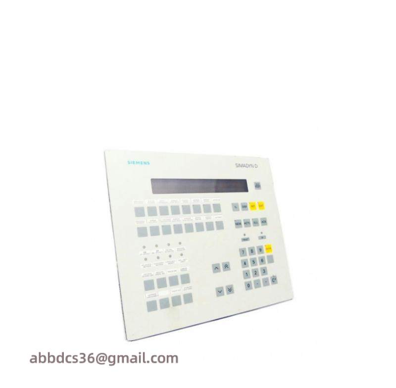 SIEMENS 6DD1670-0AF0 SIMADYN D OPERATOR PANEL