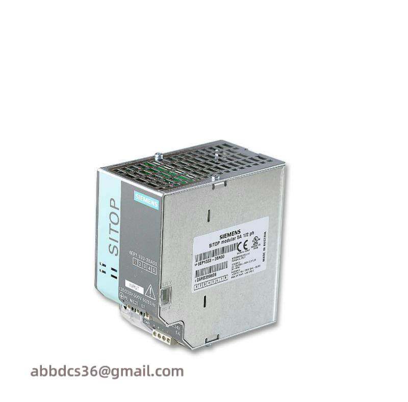 SIEMENS 6EP1 334-3BA00 SITOP Power Supply