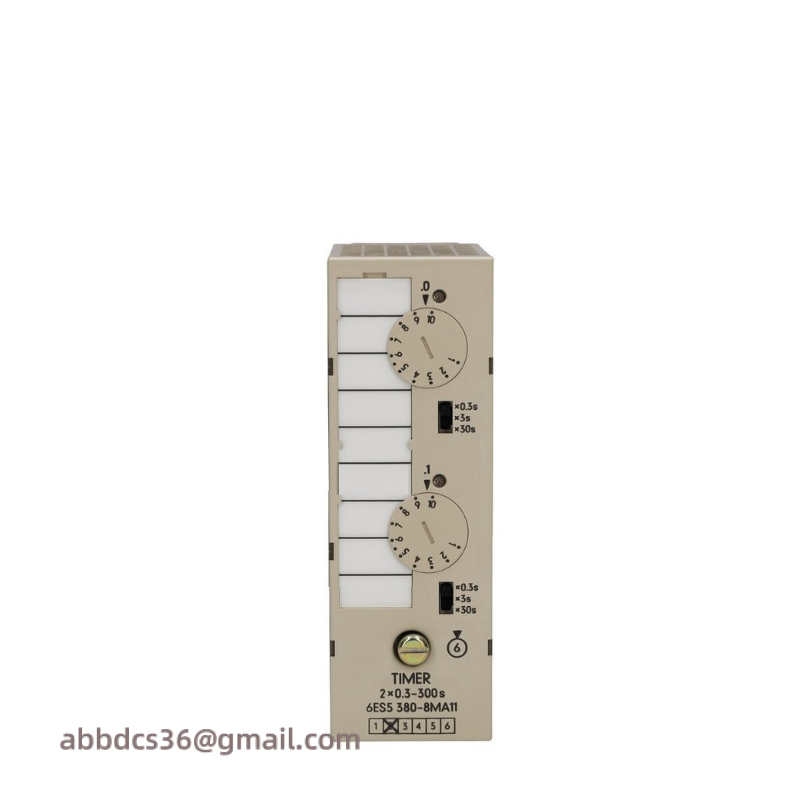 SIEMENS 6ES5380-8MA11 Timer Module