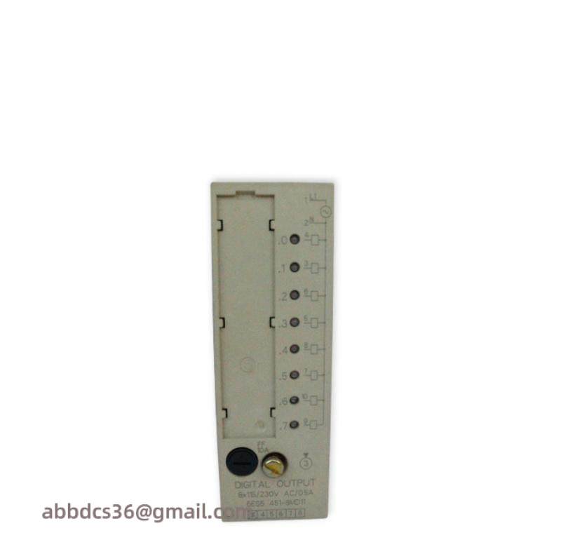 SIEMENS 6ES5451-8MD11 Digital Output Module