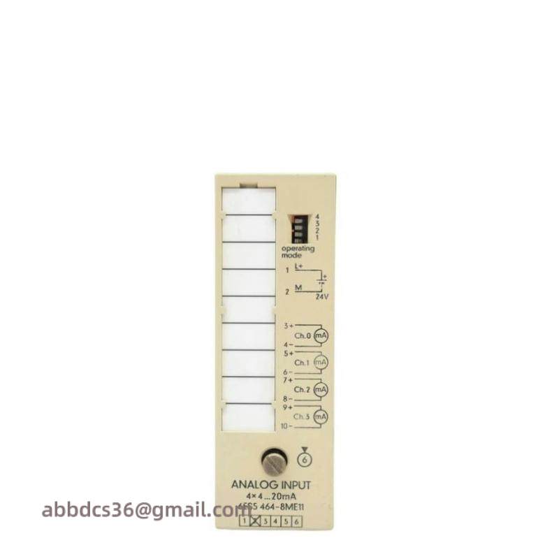 SIEMENS 6ES5464-8ME11 Analog Input Module