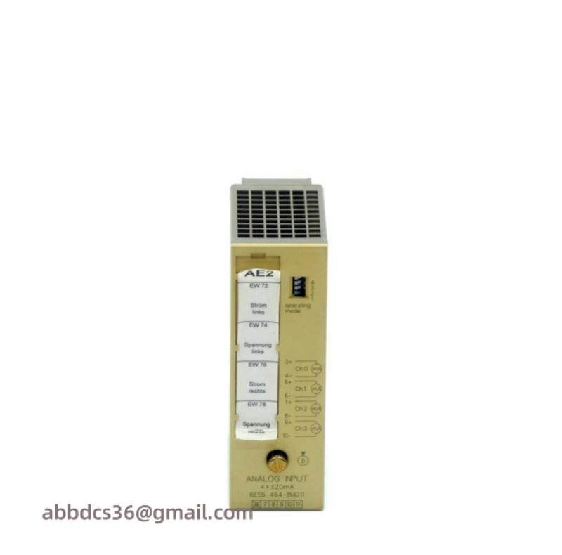 SIEMENS 6ES5464-8MF21 Analog Input Module