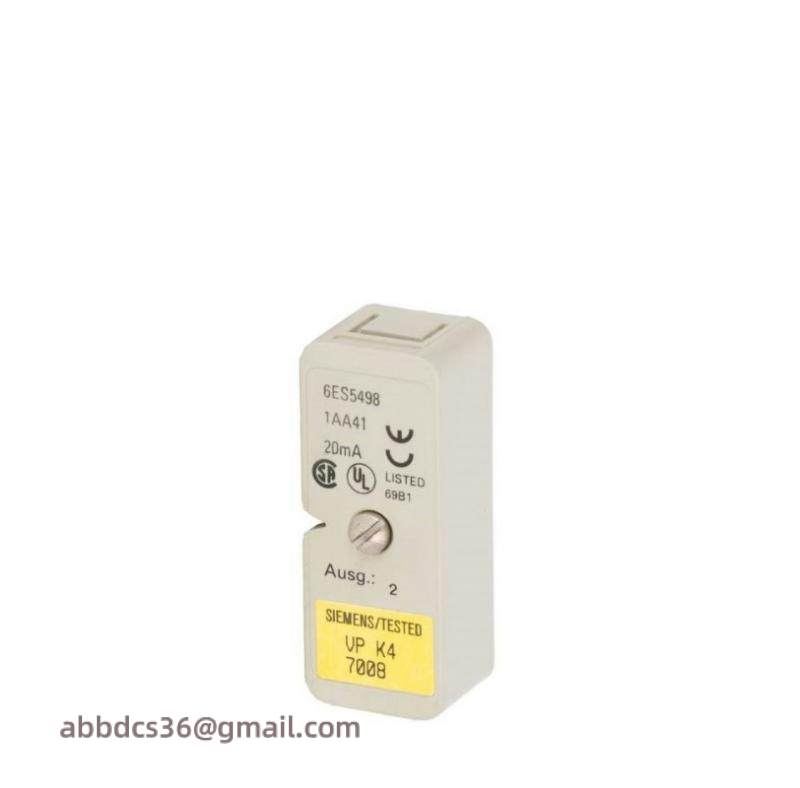 SIEMENS 6ES5498-1AA41 Analog Input SubModule