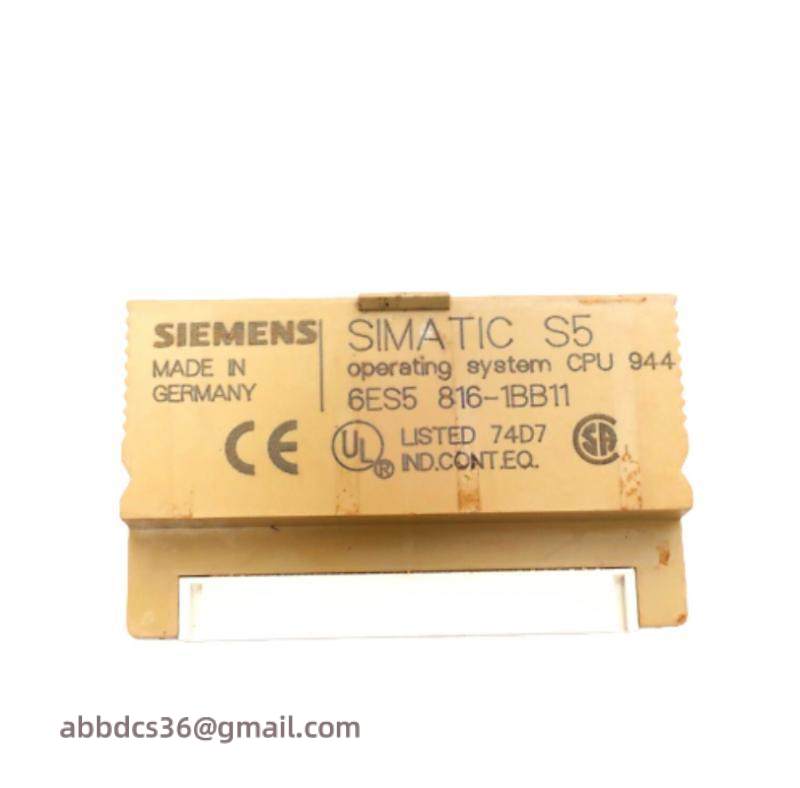 SIEMENS 6ES5816-1BB11 Operating System Module