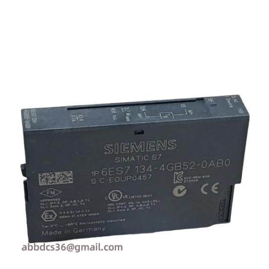 6ES7134-4GB52-0AB0  Siemens Analog Input Module