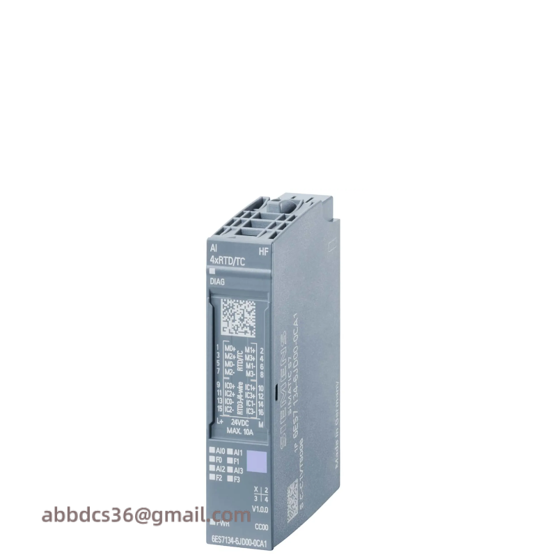 SIEMENS 6ES7134-6JD00-0CA1 ANALOG INPUT MODULE