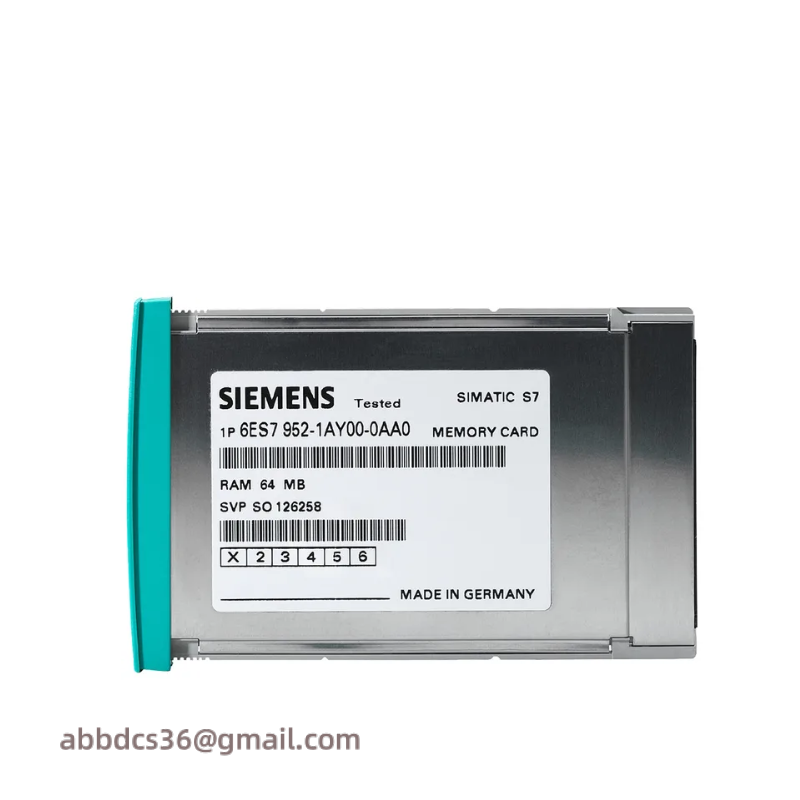 SIEMENS 6ES7952-0KF00-0AA0 SIMATIC S7, MEMORY CARD