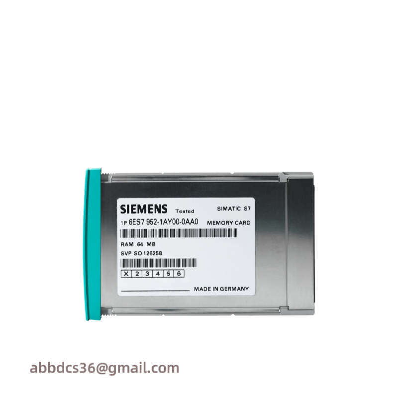 SIEMENS 6ES7952-1AH00-0AA0 RAM MEMORY CARD