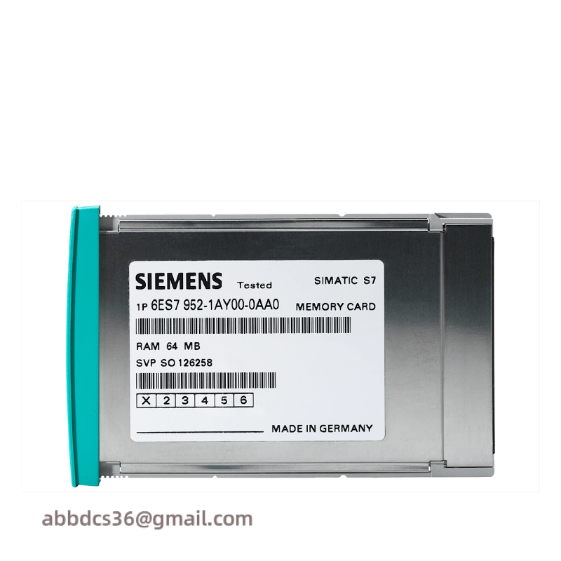 SIEMENS 6ES7952-1AK00-0AA0 RAM Memory Card