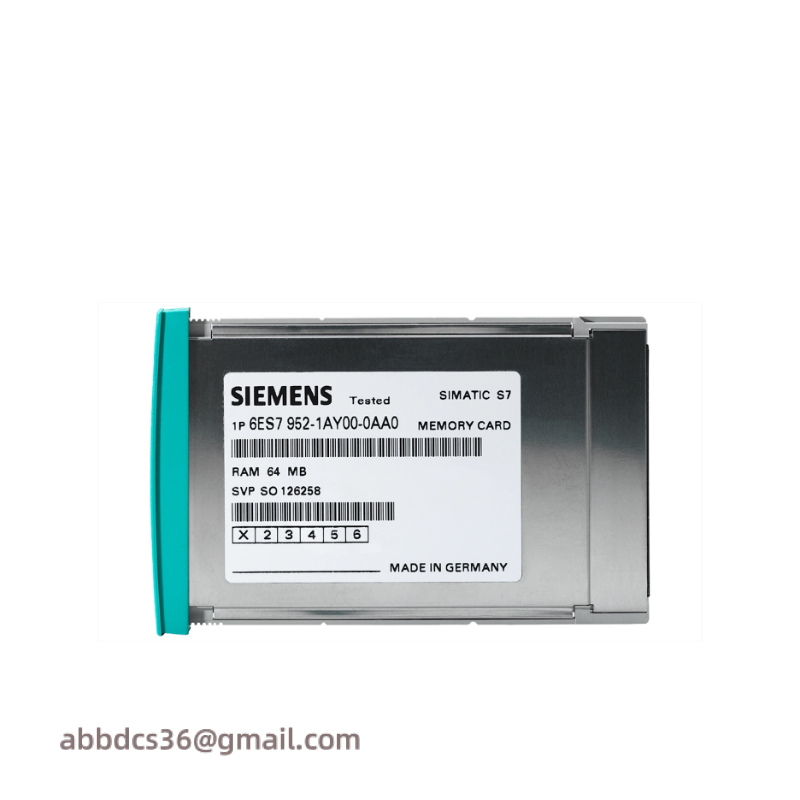 SIEMENS 6ES7952-1AL00-0AA0 RAM MEMORY CARD