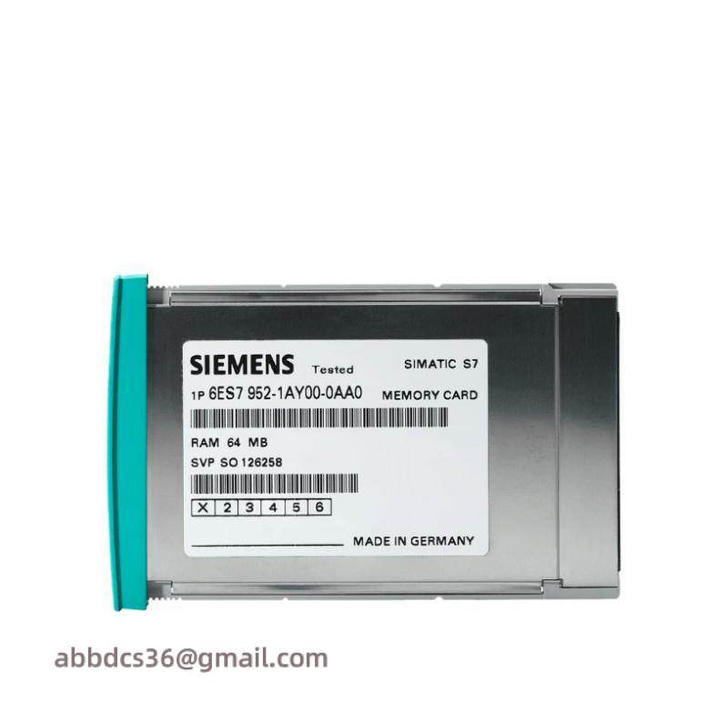 SIEMENS 6ES7952-1KP00-0AA0 SIMATIC S7 memory card