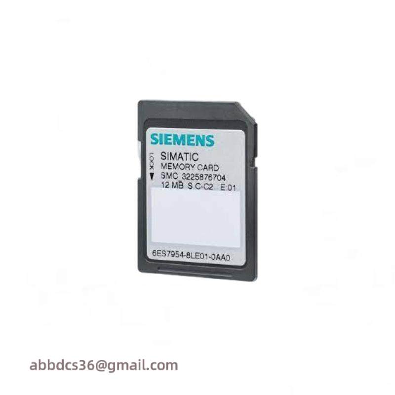 SIEMENS 6ES7954-8LE03-0AA0 Flash Memory Card