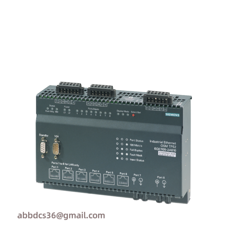 SIEMENS 6GK1 105-2AB10 digital inputs redundant