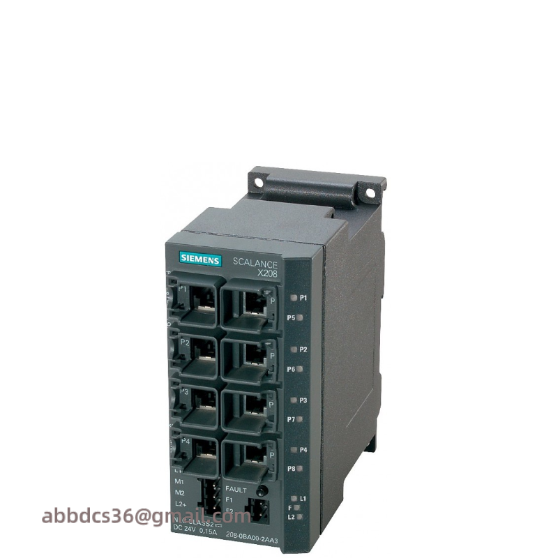 SIEMENS 6GK5208-0BA10-2AA3 redundant power supply