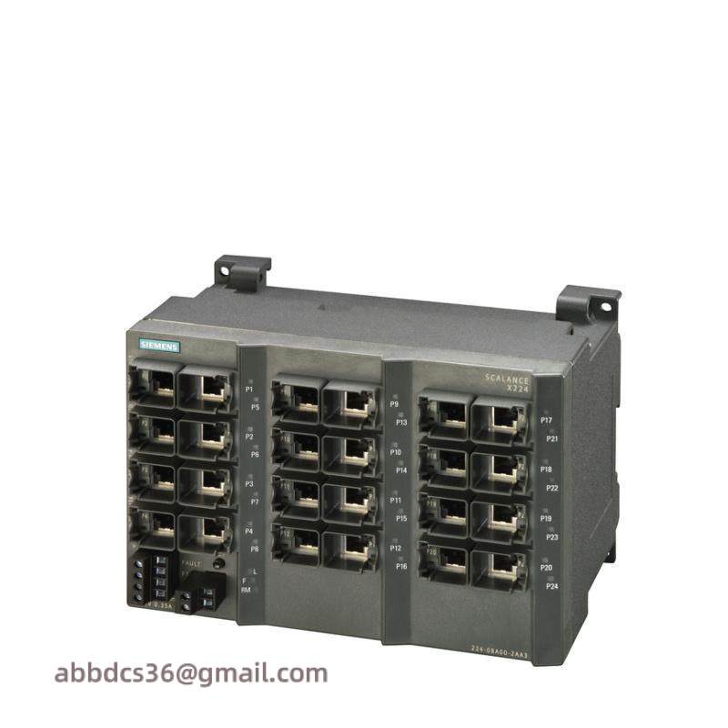 SIEMENS 6GK5224-0BA00-2AA3 redundant power supply