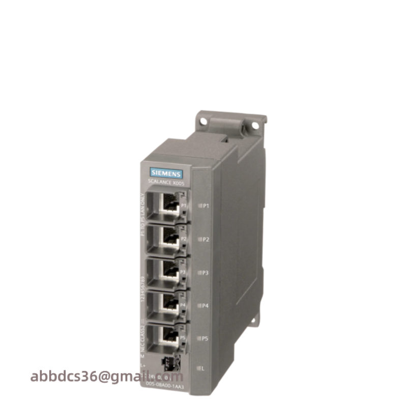 SIEMENS 6GK5 005-0BA00-1AA3 SCALANCE X005