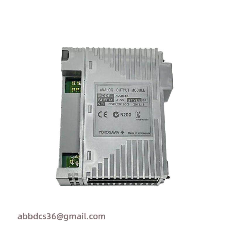 YOKOGAWA AAI543-H53 S1 ANALOG INPUT MODULE