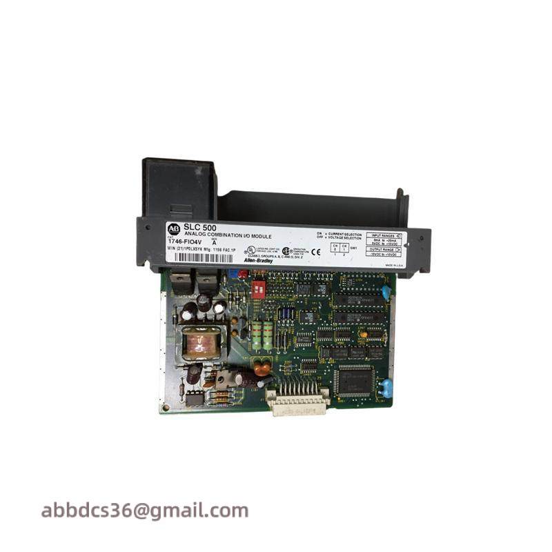 AB 1746-FIO4V FAST ANALOG I/O MODULE