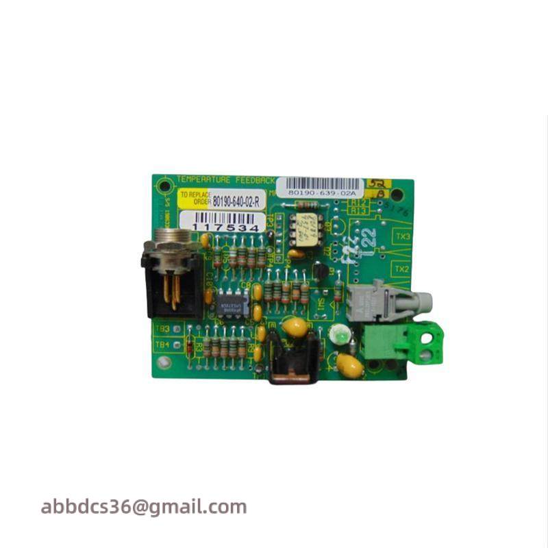 AB 80190-640-02-R Temperature Feedback Board