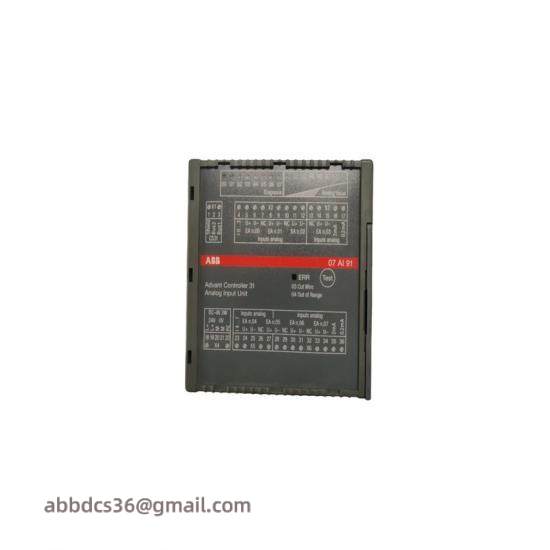 ABB 07AI91 WTAI91 GJR5251600R4202 Analog I/O Module