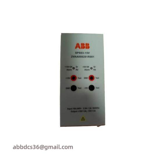 ABB 2VAA008281R001  Power Supply