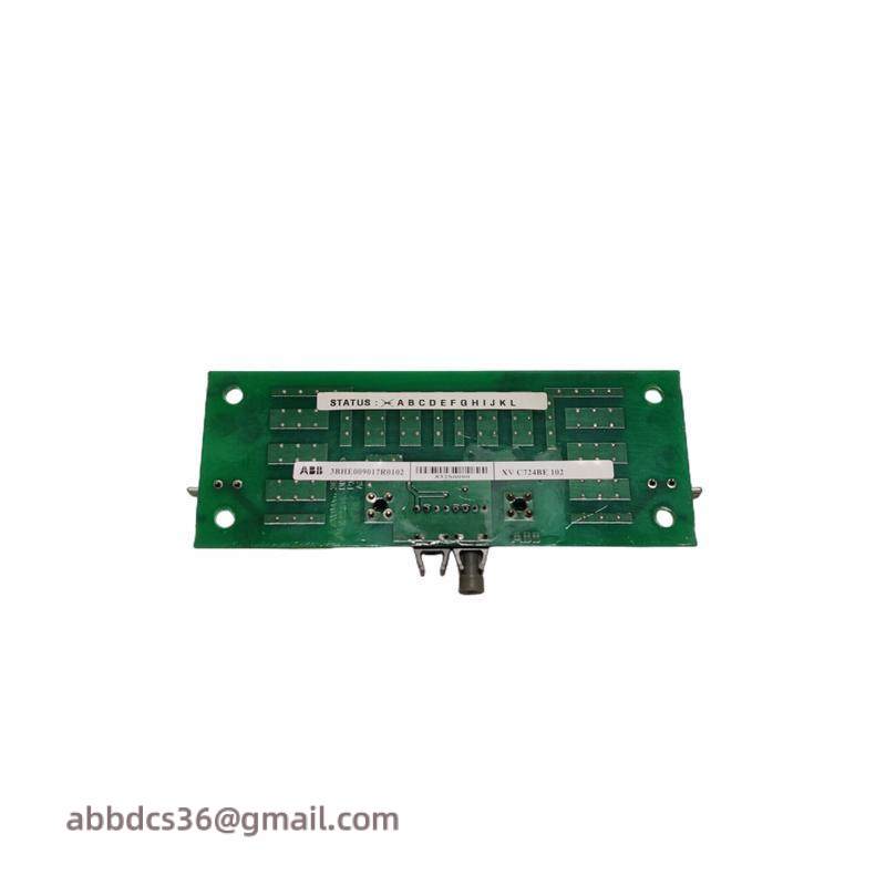 ABB 3BHE009017R0102 XV C724BE Vlscd-board