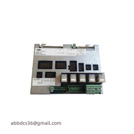 ABB ACRB-033HNE08250-1 Safety Cabinet Relay Board