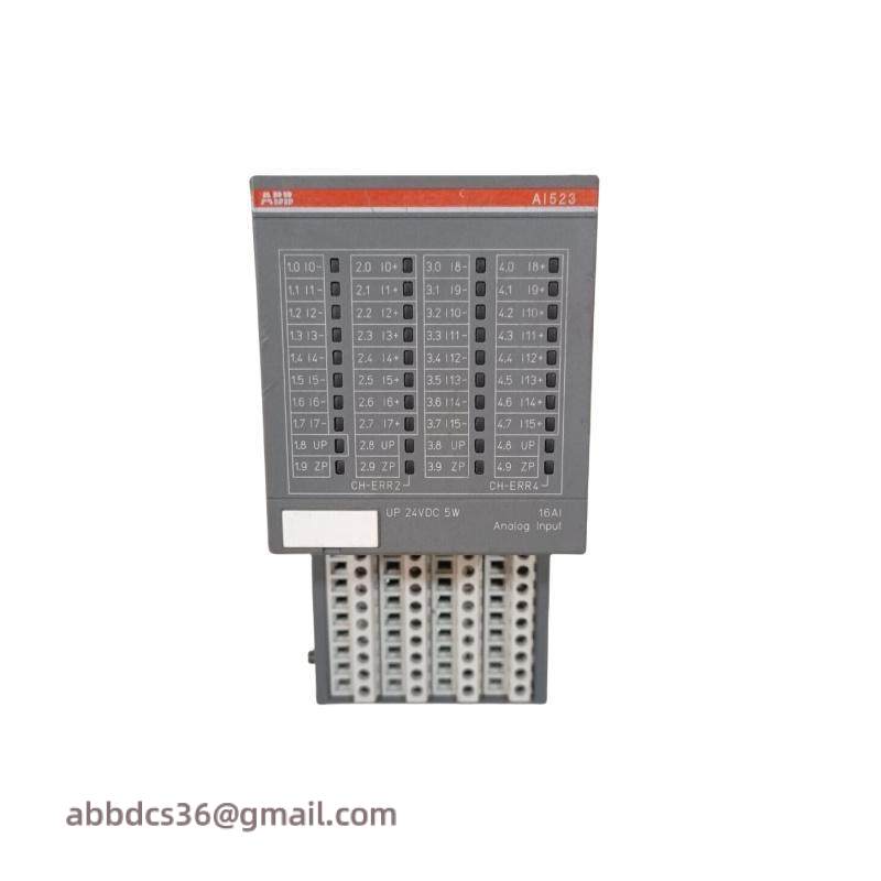 ABB AI523 16 channel analog input module