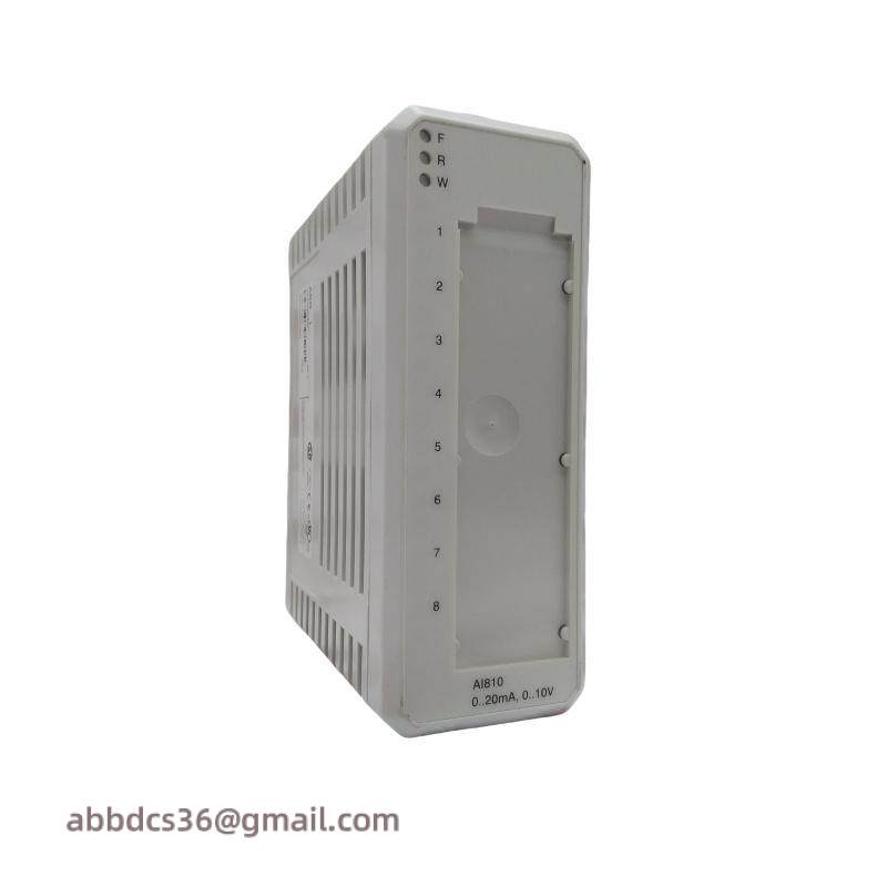 ABB AI810 3BSE008516R1 Analog Input 1x8 ch