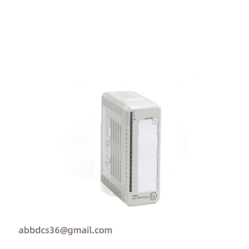 ABB AI893 8 - channel intrinsically safe temperature measuring module