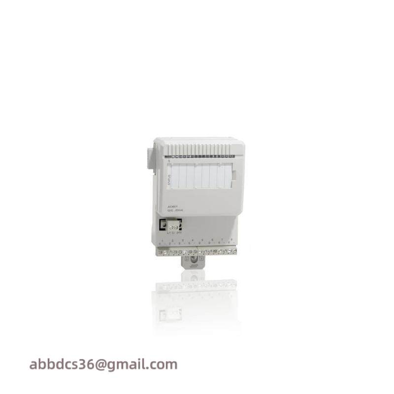 ABB AO801 3BSE020514R1 AO801 Analog output 8 ch