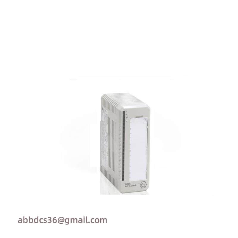 ABB AO890 8-channel intrinsically safe analog output module